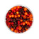 Rocailles Glasperlen silbereinzug Rot-Mix matt 4,5mm 17g