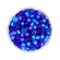 Rocailles Glasperlen silbereinzug Blau-Mix matt 4,5mm 17g / Dose