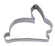 Ausstechform Hase liegend 7cm Keksausstecher Cookie Cutter