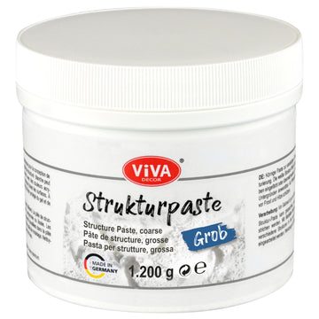 Viva Decor® Strukturpaste Grob Weiß 1200g