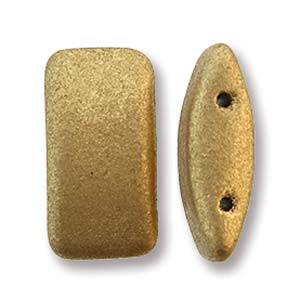 Trägerperle für Peyote Technik 17x9mm 2-loch 15 Stück