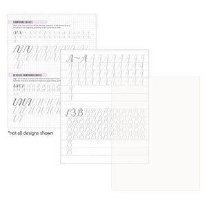 Learn Brush Lettering Kelly Creates small brush workbook 122 Seiten
