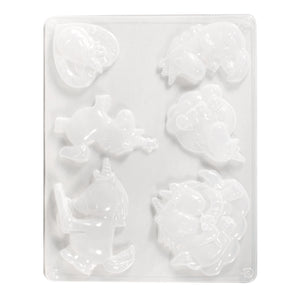 Gießform Einhorn Einhorn Gießform 6 Einhörner 6-10cm
