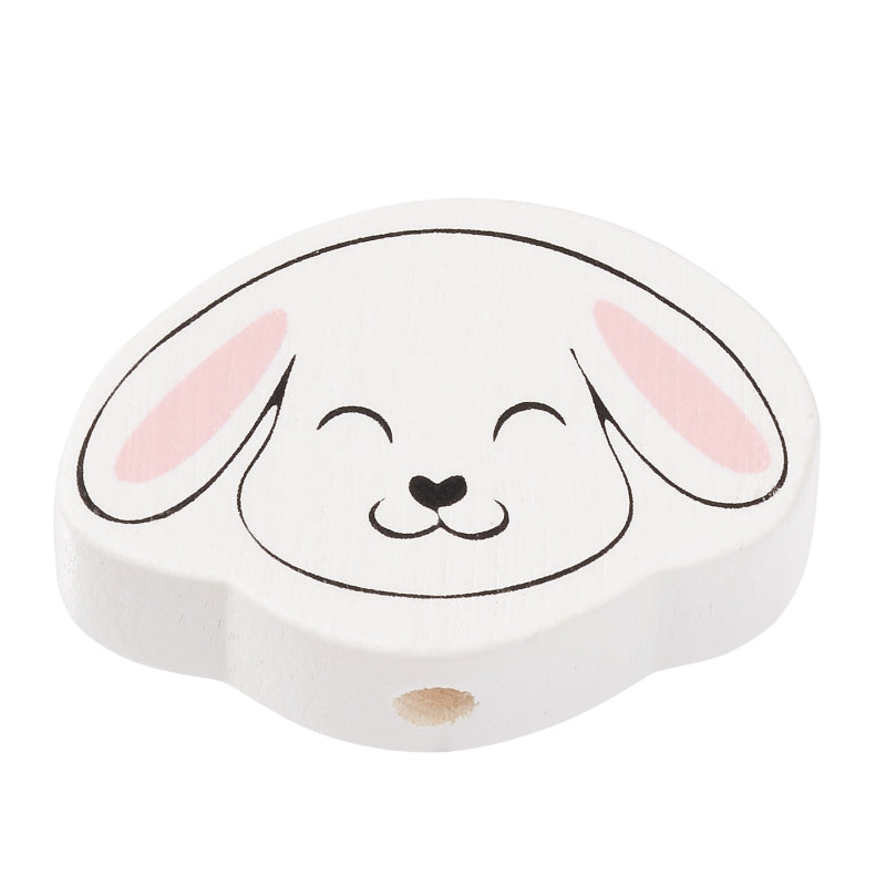 Schnulli Hasenkopf Schnullerkette 28x19x8mm 1 Stück