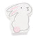 Schnulli Hase Schnulliketten-Perle 40x60x10mm