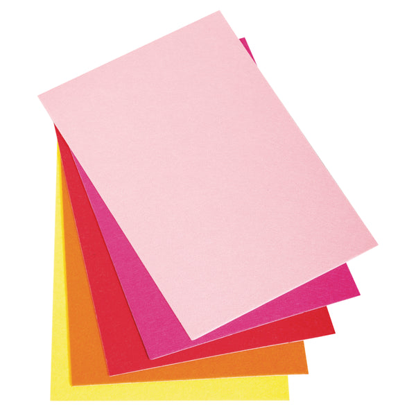 Bastelfilz selbstklebend 1mm 20x30cm 5 Platten