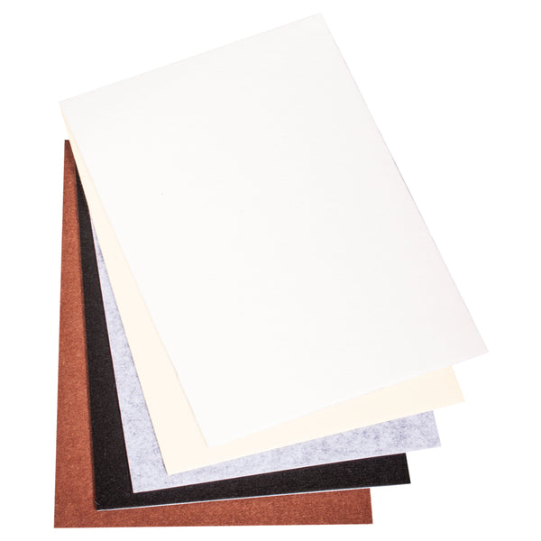 Bastelfilz selbstklebend 1mm 20x30cm 5 Platten