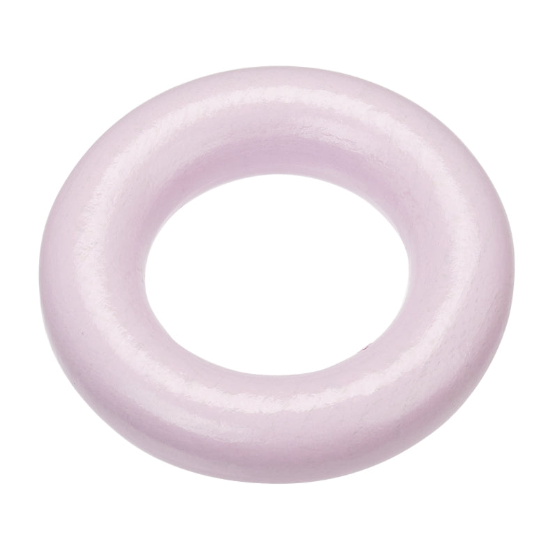Schnulli-Holzring speichel-schweißecht 36mm/8mm 2 Stück