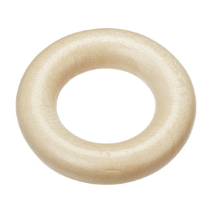 Schnulli-Holzring speichel-schweißecht 36mm/8mm 2 Stück
