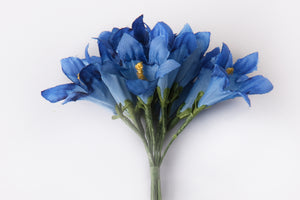 Enzian-Bund blau Blüte ⌀ 28 mm 12 Stück