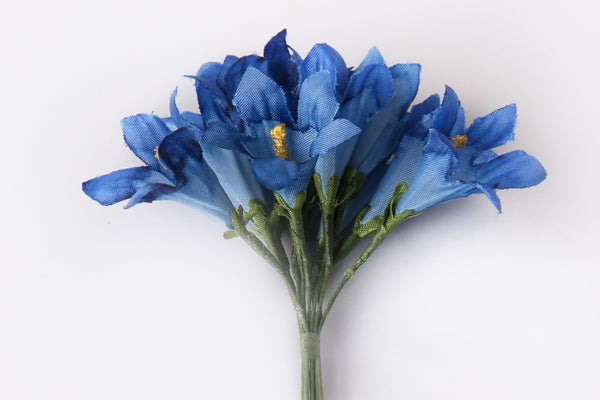 Enzian-Bund blau Blüte ⌀ 28 mm 12 Stück