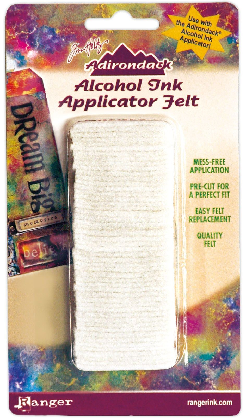 Alkohol-Tintenapplikator Filz Tim Holtz Adirondack 50 Filz-Pads