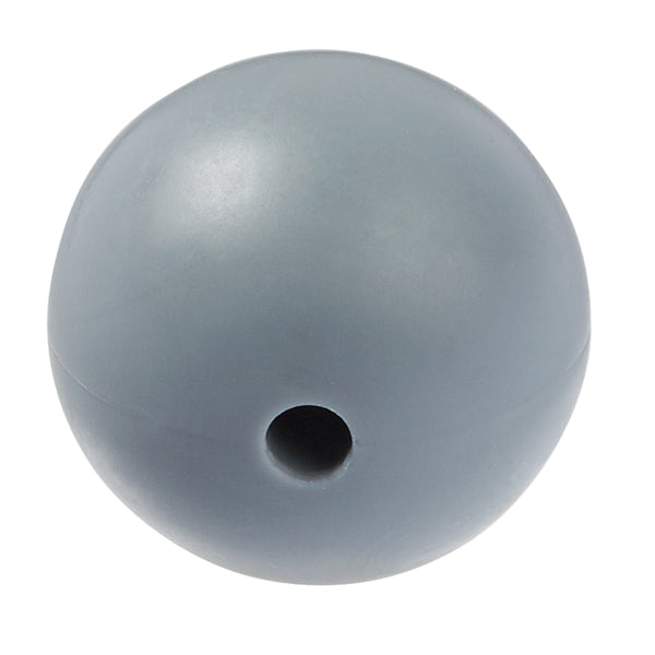 Schnulli-Silikon Perle rund 15mm 4 Stück
