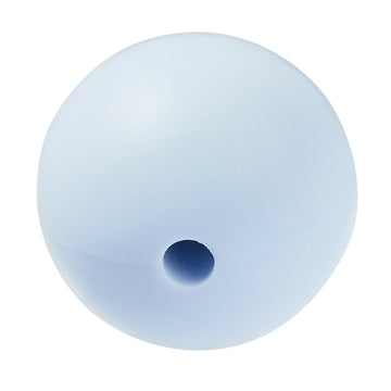 Schnulli-Silikon Perle rund 15mm 4 Stück