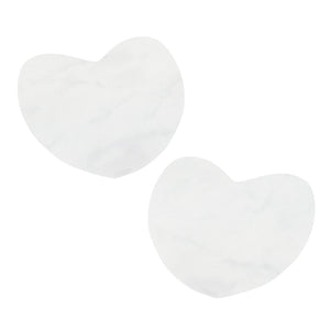 Schnulli-Silikon Schnullerketten-Perle Herz lebensmittelecht 20mm 3 Stück