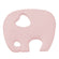 Schnulli-Silikon Elefant Beißring Zahnungshilfe 80mm