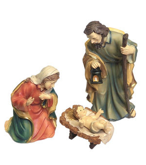 Krippenfiguren Heilige Familie 14cm 3 teilig