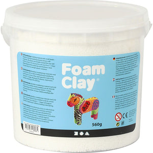 Foam Clay lufttrockende Modelliermasse mit kleinen Kügelchen XL 560g