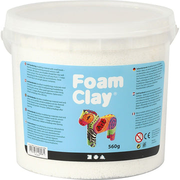 Foam Clay lufttrockende Modelliermasse mit kleinen Kügelchen XL 560g