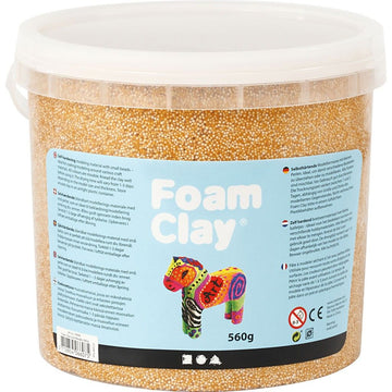 Foam Clay lufttrockende Modelliermasse mit kleinen Kügelchen XL 560g