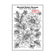 Gummistempel Crealies Mounted Rubber Stampzz Nr.11 Poinsettia Weihnachtsstern 10x7,5cm