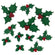 Knöpfe Holly Jolly Christmas 11 Stk.