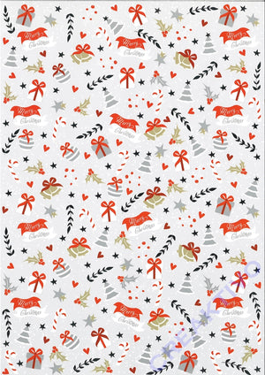 Designkarton Christmas Celebration DIN A4 1 Blatt