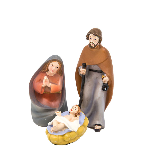 Krippenbausatz 10cm modern 11 Figuren
