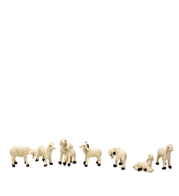 Schafe Miniaturtiere Set 7 Figuren