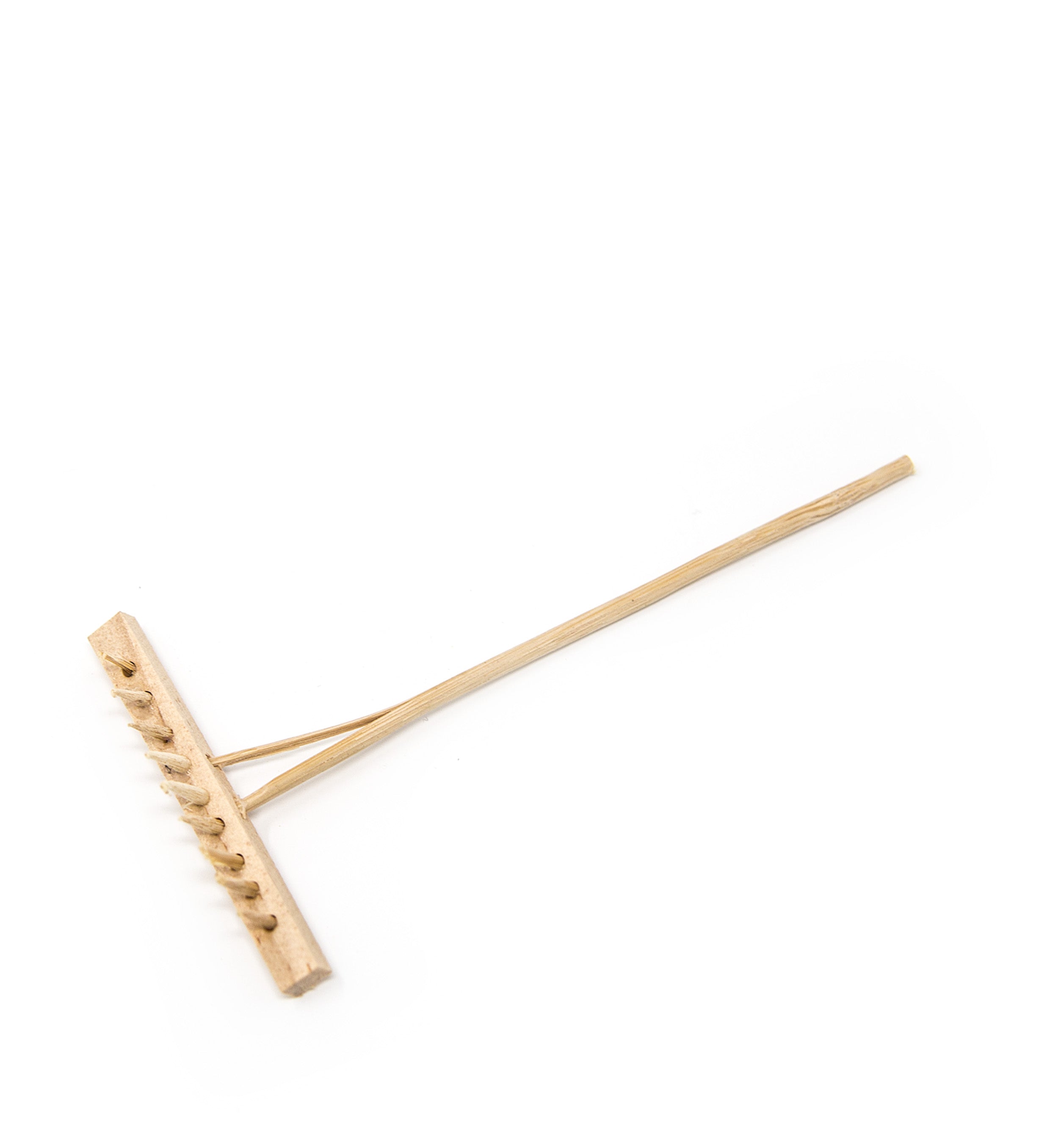 Holzrechen Natur 11cm