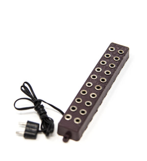 Verteilerleiste 10-fach mit Kabel 47cm 10x1,5cm