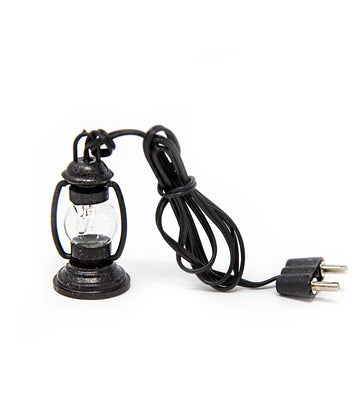 Windlicht Laterne 3,5cm mit Stecker und Kabel