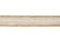 Juteband mit Spitze , 45mm breit , 5m/Rolle Rollenpreis