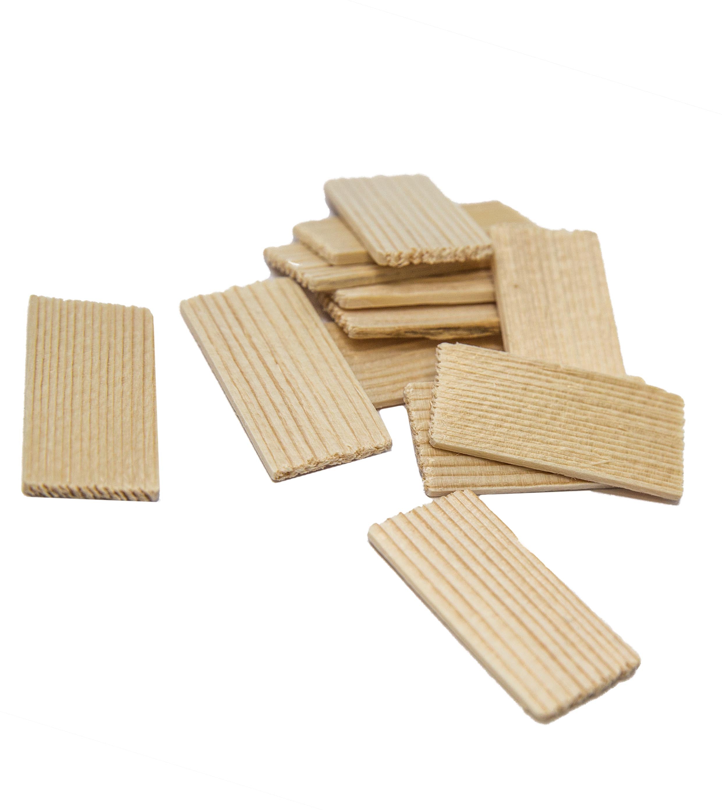 Dachschindeln Dacheindeckung aus Holz natur Krippenbau 4x2cm 200 Stück / Packung