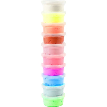 Silk Clay Modelliermasse lufttrocknend Neon Mix 10 x 40g