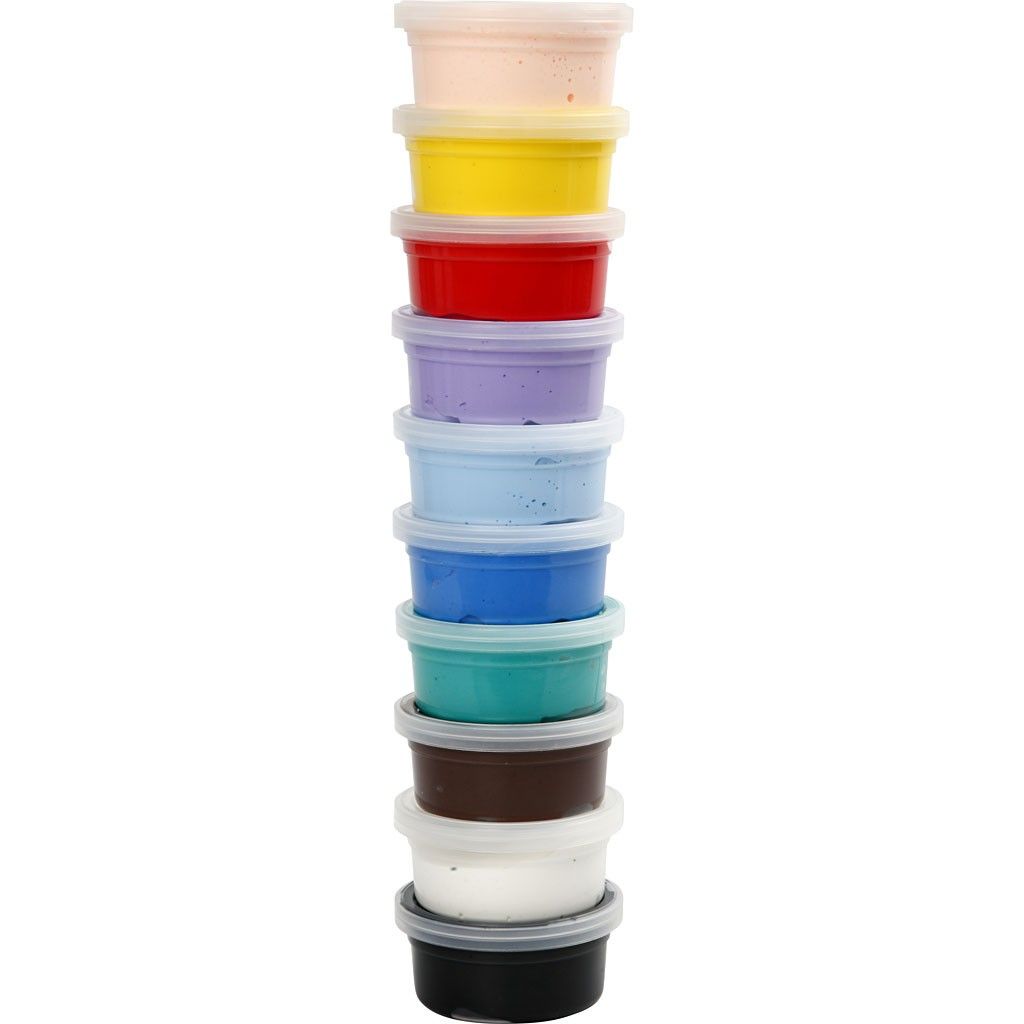 Silk Clay lufttrocknende Modelliermasse Sortiment Basic 10x40g