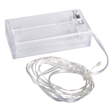 Mini LED-Lichterkette mit Draht 1,2m