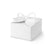 Elegant Gift Box Geschenkebox weix 10 Stück 8x7,5x4,5cm