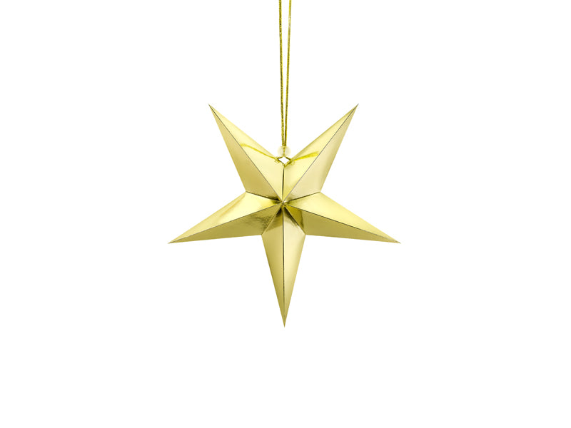 Paper Star Papierstern Decoration 30cm 5 Zacken