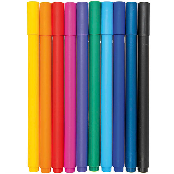 Gelstifte-Set fein 10 Stück 0,4mm Stylo Pen