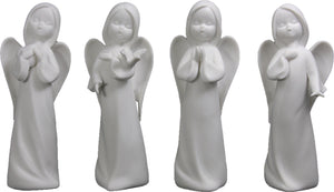Engel weiß Porzellan 14,5cm 1 Stück