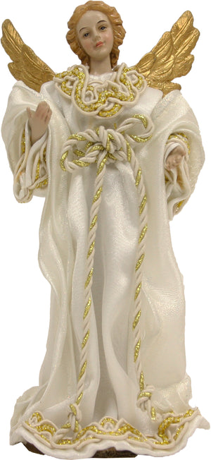 Christbaum Engel weiß Tannenbaumspitze