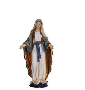 Madonna Immaculata unbefleckt weiß/blau in verschiedenen Größen