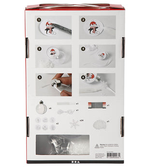 DIY Weihnachts-Bastelpackung Weihnachtskugel-Set