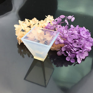 Silikongießform Pyramide Trapezoid 60x60mm DIY Silikonformen