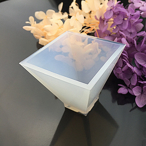 Silikongießform Pyramide Trapezoid  60x60mm DIY Silicone Molds
