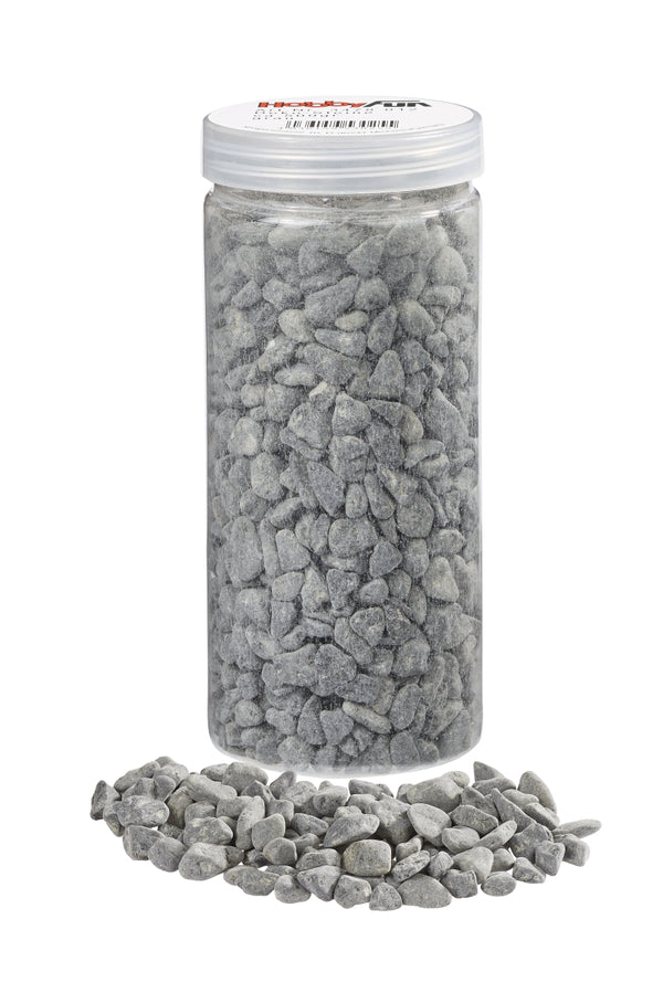 Dekosteine ​​grau 500g Zierkies