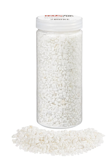 Zierkies weiß-klein 500g Deko-Steine