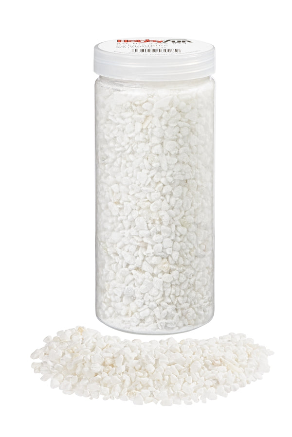 Zierkies weiß-klein 500g Deko-Steine