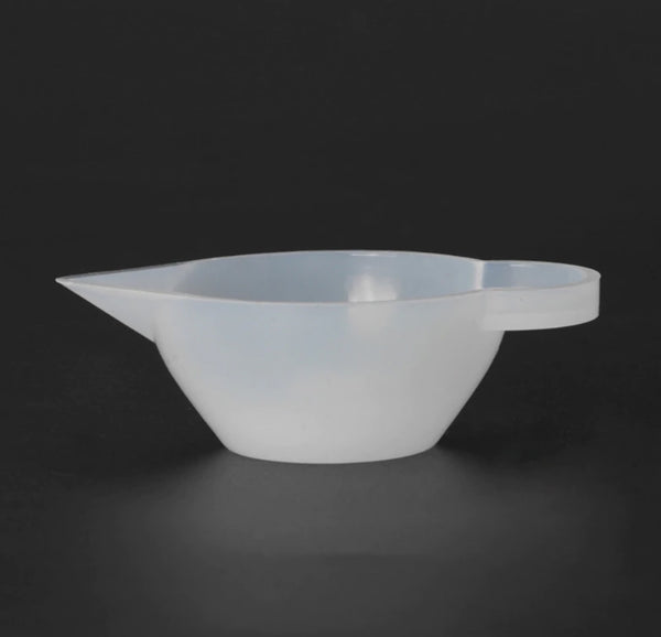 Silikon-Mischbehälter Mischbecher mit Schnabel 4,5x6,5x2,3cm